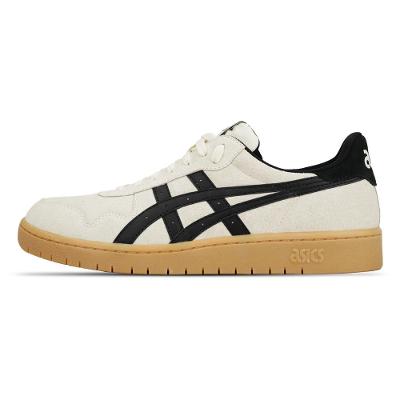 Tênis ASICS Japan S Camurca - Masculino - Bege/Preto