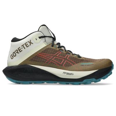 Tênis ASICS GEL-Trabuco MT Gtx - Masculino - Marrom/Vermelho
