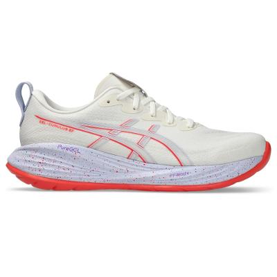 Tênis ASICS GEL-Cumulus 27 Tokyo - Masculino - Bege/Roxo