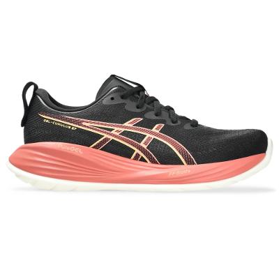 Tênis ASICS GEL-Cumulus 27 - Feminino - Preto/Laranja