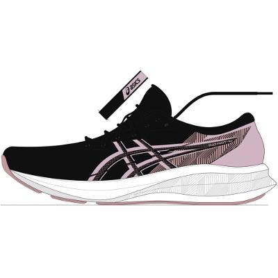 Tênis ASICS Patriot 14 - Feminino - Preto/Rosa