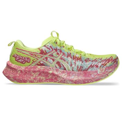 Tênis ASICS Noosa Tri 16 - Feminino - Amarelo/Rosa