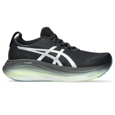 Tênis ASICS GEL-Nimbus 27 Luxe - Feminino - Dourado/Preto
