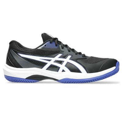 Tênis ASICS Game Ff Saibro/Oc - Masculino - Preto/Branco