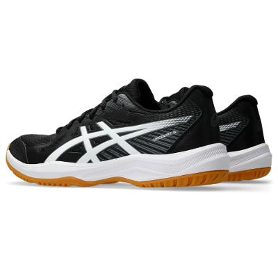 Tênis ASICS Upcourt 6 - Masculino - Preto/Branco