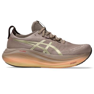 Tênis ASICS GEL-Nimbus 27 Luxe - Masculino - Dourado/Marrom
