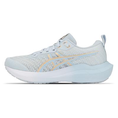 Tênis ASICS GEL-Shogun 8 - Feminino - Azul/Dourado