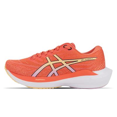 Tênis ASICS GEL-Nagoya 7 - Feminino - Rosa/Laranja