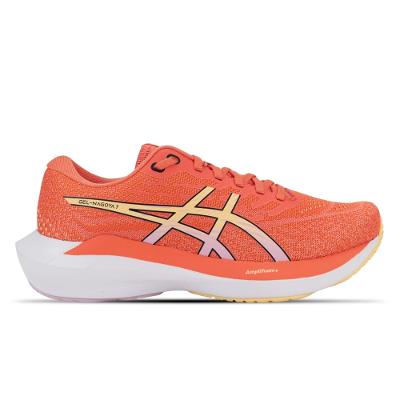 Tênis ASICS GEL-Nagoya 7 - Feminino - Rosa/Laranja