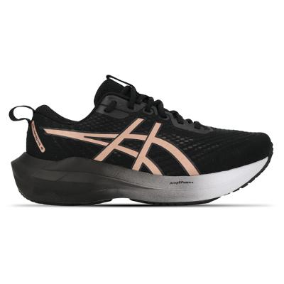 Tênis ASICS GEL-Nagoya 8 - Feminino - Preto/Rosa