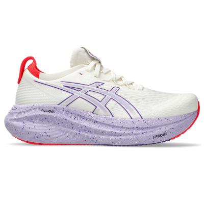 Tênis ASICS GEL-Nimbus 27 Tokyo - Feminino - Bege/Roxo