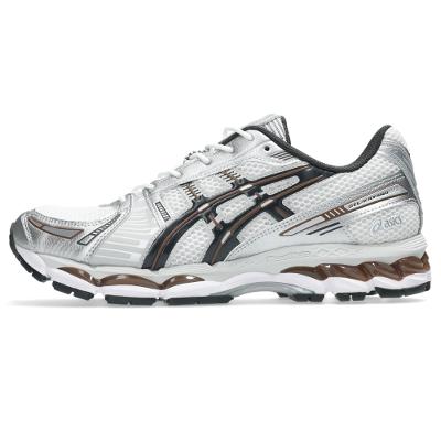 Tênis ASICS GEL-Kayano 12.1 - Unissex - Branco/Cinza