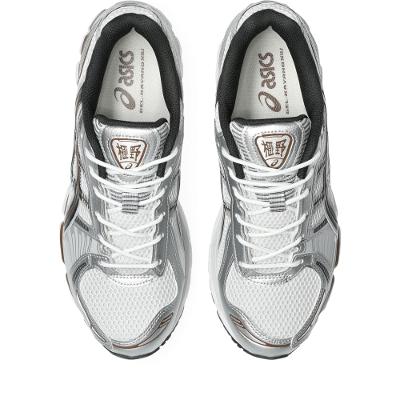 Tênis ASICS GEL-Kayano 12.1 - Unissex - Branco/Cinza