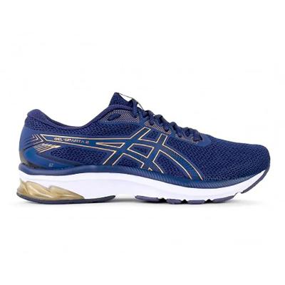 Tênis ASICS GEL-Sparta 2 - Masculino - Azul/Dourado