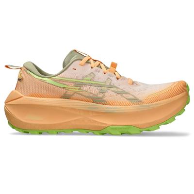 Tênis ASICS Trabuco Max 4 - Masculino - Bege/Verde