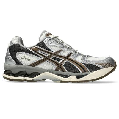 Tênis ASICS GEL-Nimbus 10.1 - Unissex - Bege/Prata
