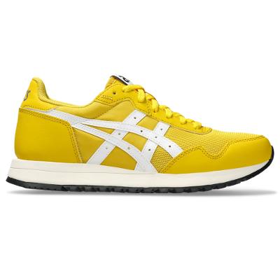 Tênis ASICS Tiger Runner II - Feminino - Amarelo/Branco