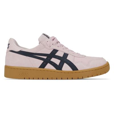 Tênis ASICS Japan S Camurca - Feminino - Rosa/Azul