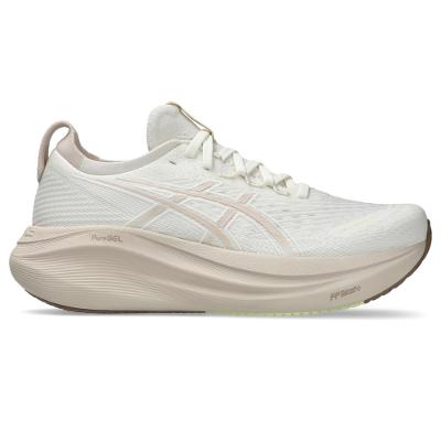 Tênis ASICS GEL-Nimbus 27 - Feminino - Bege/Bege