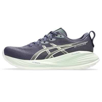 Tênis ASICS GEL-Cumulus 27 - Feminino - Azul/Bege