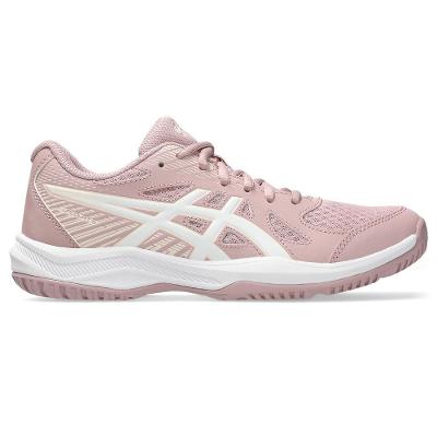 Tênis ASICS Upcourt 6 - Feminino - Bege/Branco