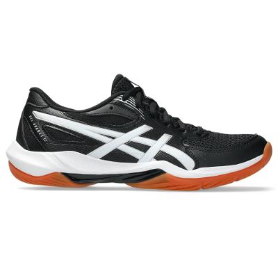 Tênis ASICS Gel-Rocket 12 - Feminino - Preto/Branco