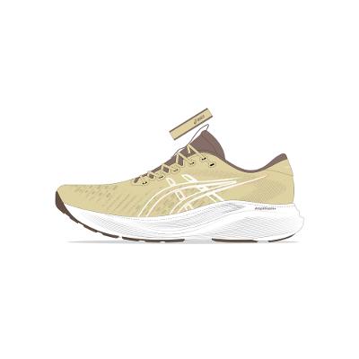 Tênis ASICS GEL-Excite 11 - Feminino - Amarelo/Branco