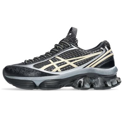 Tênis ASICS Us6-S GEL-Kinetic Fluent - Unissex - Preto/Bege