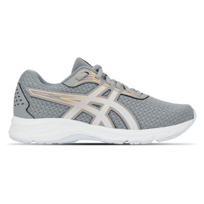 Tênis ASICS Raiden 4 - Feminino - Cinza/Dourado