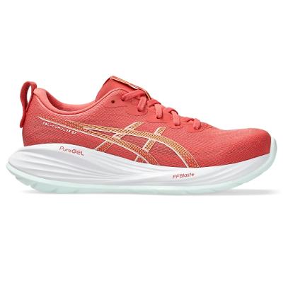 Tênis ASICS GEL-Cumulus 27 - Feminino - Rosa/Bege