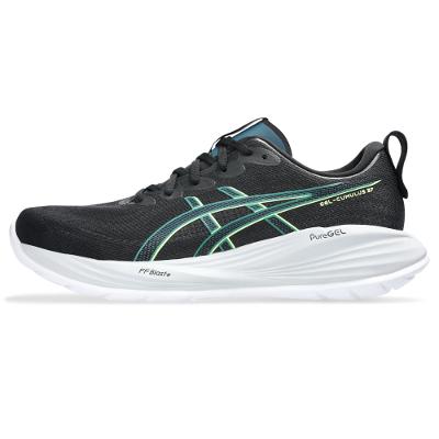 Tênis ASICS GEL-Cumulus 27 - Masculino - Preto/Amarelo