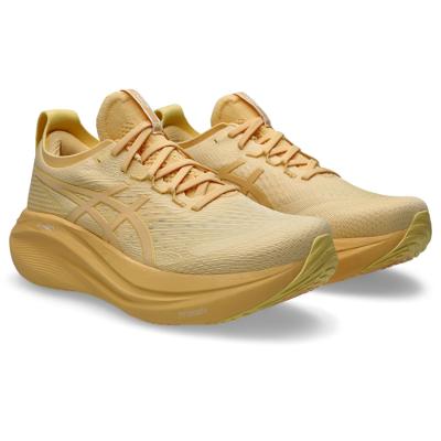 Tênis ASICS GEL-Nimbus 27 Lite-Show - Masculino - Prata/Laranja