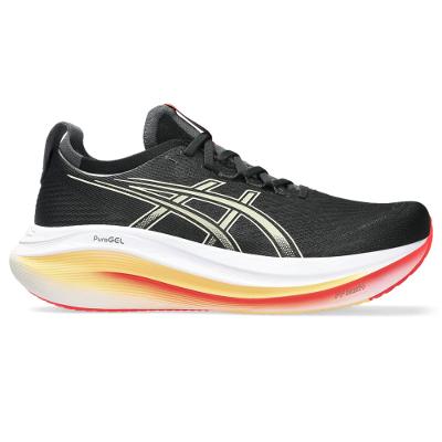 Tênis ASICS GEL-Nimbus 27 - Masculino - Preto/Verde