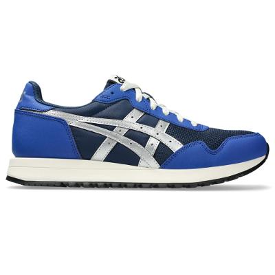 Tênis ASICS Tiger Runner - Unissex - Azul/Prata