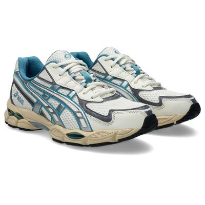 Tênis ASICS GEL-NYC 2055 - Unissex - Bege/Azul