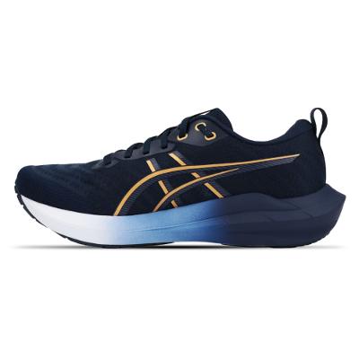 Tênis ASICS GEL-Shogun 8 - Masculino - Azul/Dourado