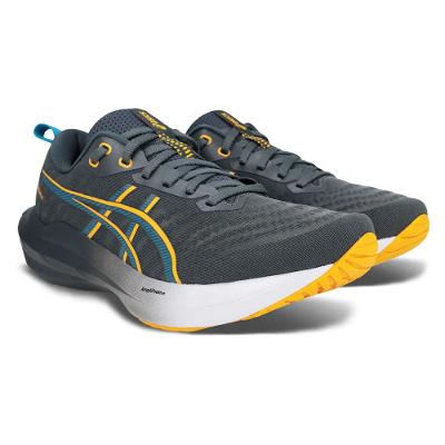 Tênis ASICS GEL-Shogun 8 - Masculino - Cinza/Laranja