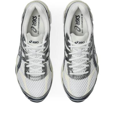 Tênis ASICS Gel Cumulus 16 - Branco/Azul