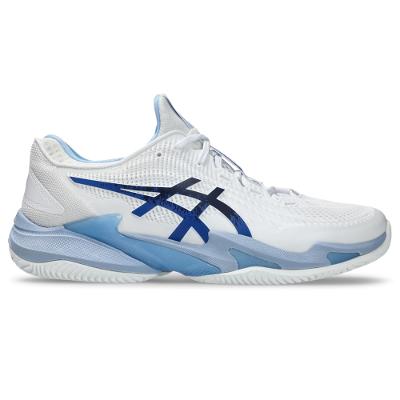 Tênis ASICS Court Ff 3 Novak Saibro - Masculino - Branco/Azul