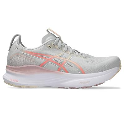Tênis ASICS GEL-Kayano 32 - Feminino - Cinza/Laranja