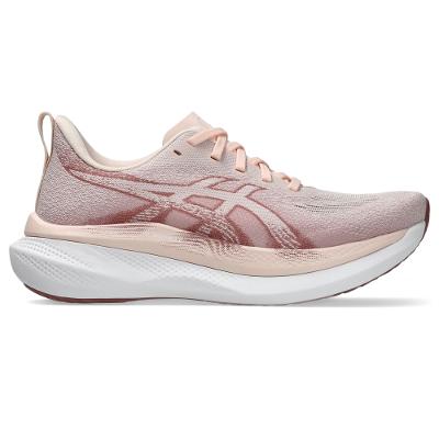 Tênis ASICS Glideride MAX 2 - Feminino - Rosa/Vermelho
