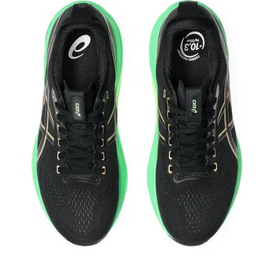 Tênis ASICS GEL-Kayano 32 - Masculino - Preto/Verde