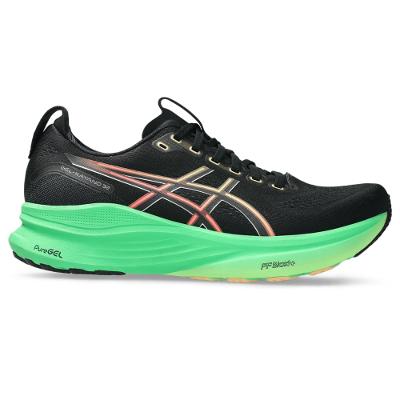 Tênis ASICS GEL-Kayano 32 - Masculino - Preto/Verde