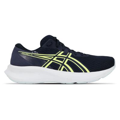 Tênis ASICS Patriot 14 - Masculino - Azul/Amarelo