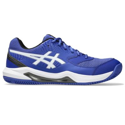 Tênis ASICS Gel-Dedicate 8 Saibro - Masculino - Branco/Azul