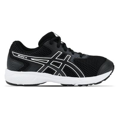 Tênis ASICS Buzz 4 - Infantil - Preto/Branco