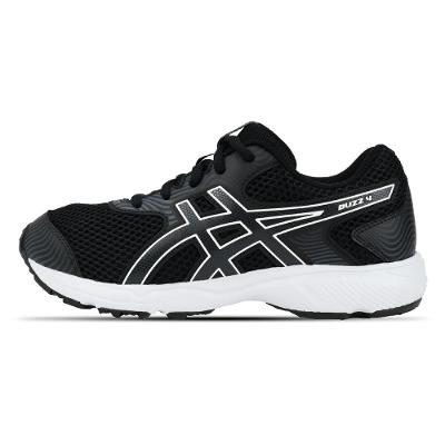 Tênis ASICS Buzz 4 - Infantil - Preto/Branco