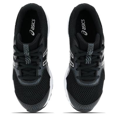 Tênis ASICS Buzz 4 - Infantil - Preto/Branco