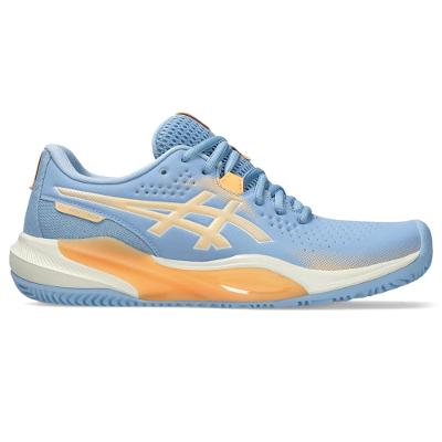Tênis ASICS Gel-Challenger 15 Padel - Feminino - Azul/Laranja