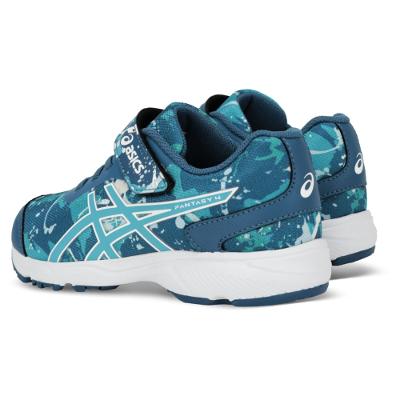 Tênis ASICS Fantasy 4 - Infantil - Azul/Branco